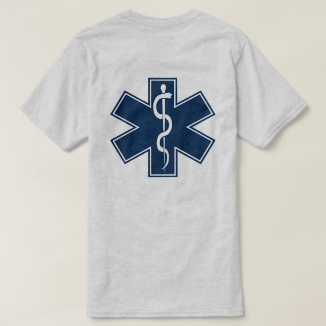 Sjukvårdare EMT EMS T Shirt (Design baksida)