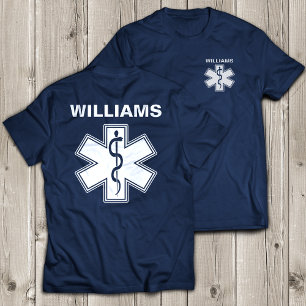 SJUKVÅRDARE EMT EMS T-SHIRT