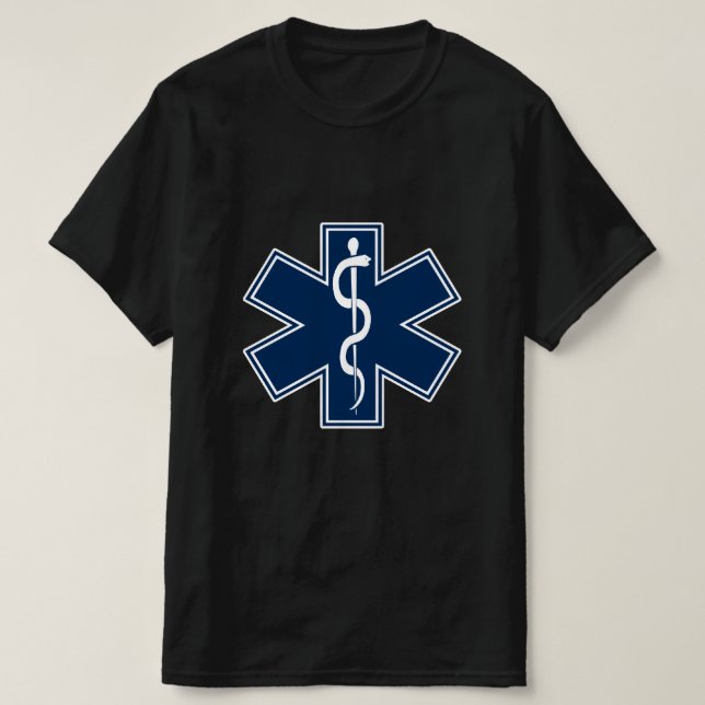 SJUKVÅRDARE EMT EMS TEE (Design framsida)
