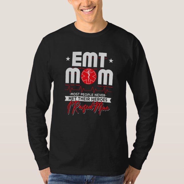 Sjukvårdare Emt Mamma T Shirt (Framsida)