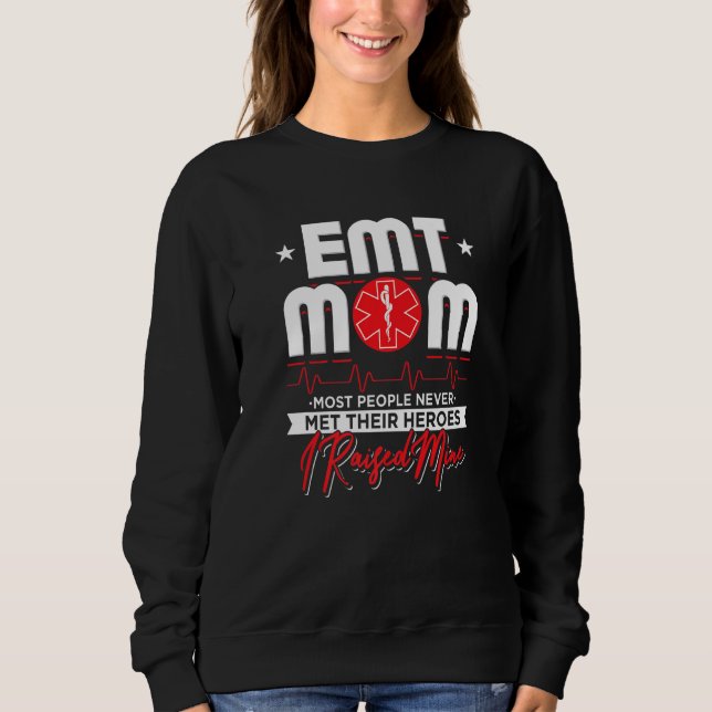 Sjukvårdare Emt Mamma T Shirt (Framsida)