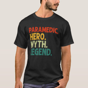Sjukvårdare Hero Myth Legend Vintage Sjukvårdare T Shirt