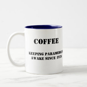 Sjukvårdare kaffe Två-Tonad mugg