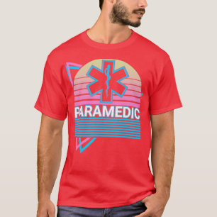 Sjukvårdare Nurse Medic EMS EMT Lifesaver Retro Gi T Shirt