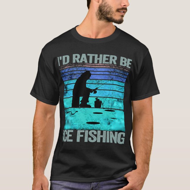 Sjukvårdare Roligt Fiske Hobby T Shirt (Framsida)