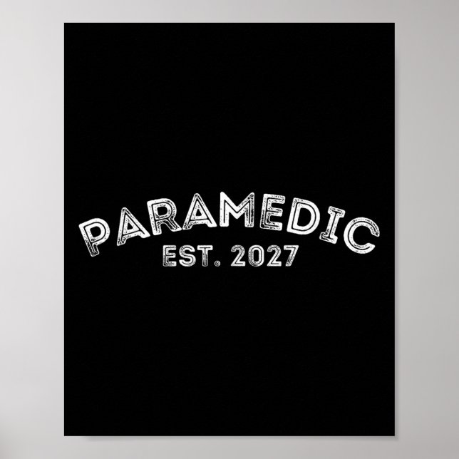 Sjukvårdare School Studenten 2027 - New Sjukvårdar Poster (Framsidan)