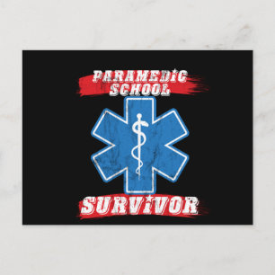 Sjukvårdare School Survivor Studenten Vykort