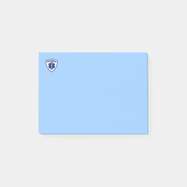 Sjukvårdare Sheild Post-it Block (Framsida)