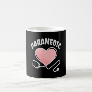 Sjukvårdare Stethoscope med hjärta Kaffemugg