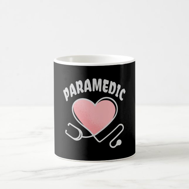 Sjukvårdare Stethoscope med hjärta Kaffemugg (Center)
