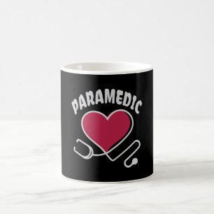 Sjukvårdare Stethoscope med hjärta Kaffemugg