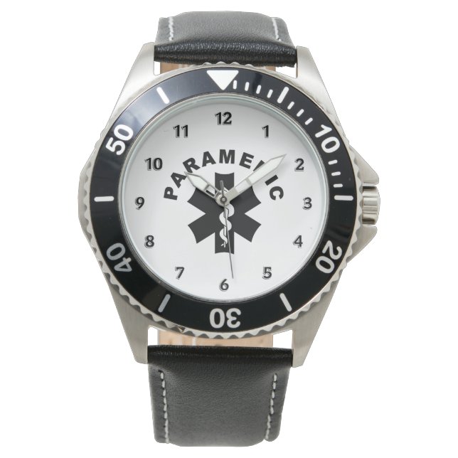 Sjukvårdare Theme Armbandsur (Framsida)