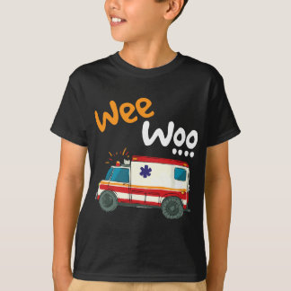 Sjukvårdare - Wee Woo EMT Ambulance First Responde T Shirt