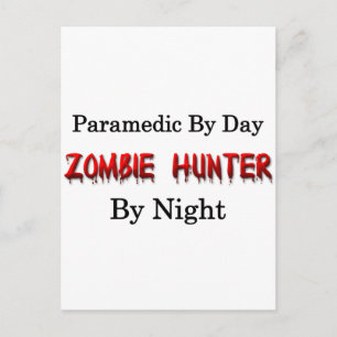 Sjukvårdare/Zombie Hunter Vykort