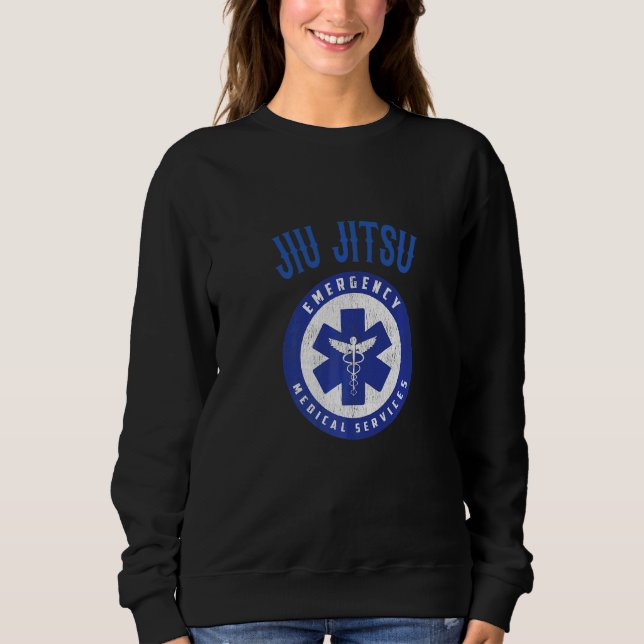 Sjukvårdares Jiu Jitsu För Första Svarare T Shirt (Framsida)