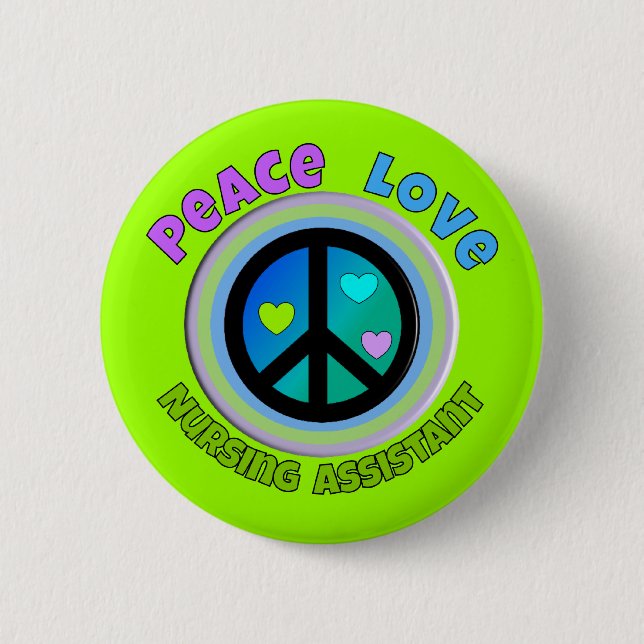 Sjukvårdassistentgåvor Knapp (Framsida)