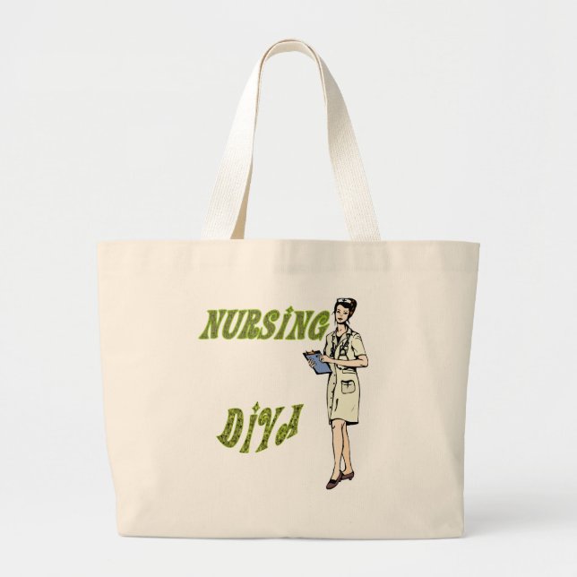 SjukvårdDiva Jumbo Tygkasse (Framsidan)