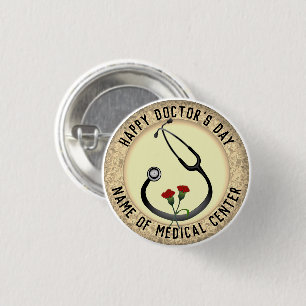 Sjukvårdsanläggningen Doktor Day Stethoscope Knapp