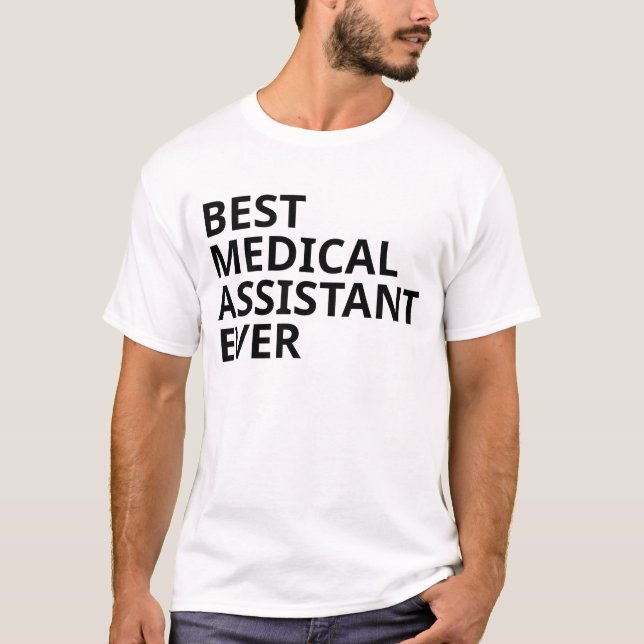 Sjukvårdsassistent T Shirt (Framsida)