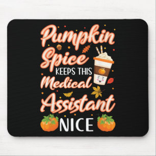 Sjukvårdsassistenten Pumpkin Spice Latte Hösthöstf Musmatta