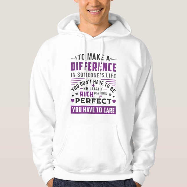 Sjukvårdsassistenten vid Doktor sjukhus Funny Hoodie (Framsida)