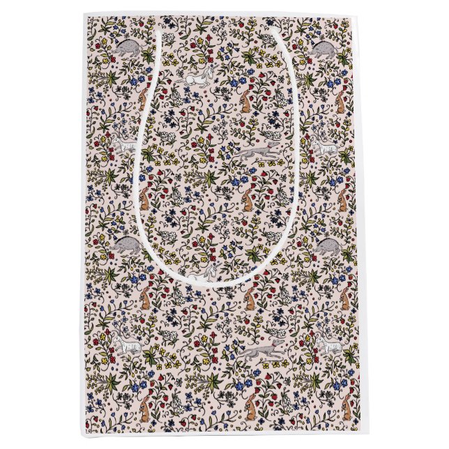 Sjukvårdsdjur millus flyr från rosa presentsäck (Framsidan)