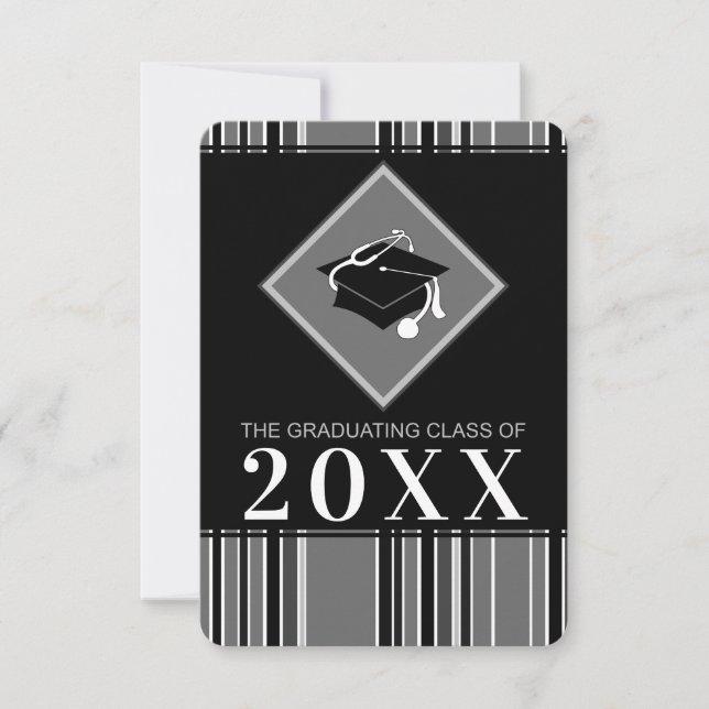 Sjukvårdsexamen i student anpassade år inbjudningar (Framsida)