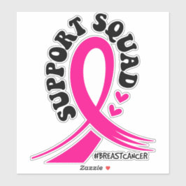 Sjukvårdsgåvor för bröstcancer klistermärken