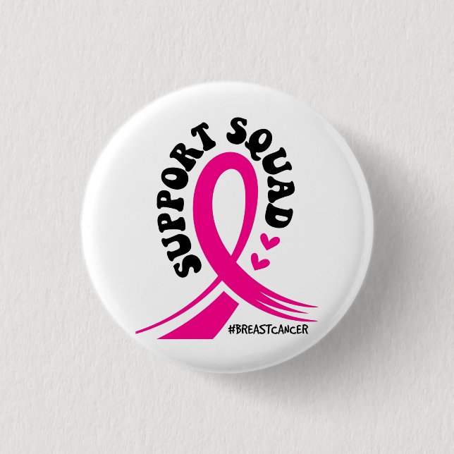 Sjukvårdsgåvor för bröstcancer knapp (Framsida)