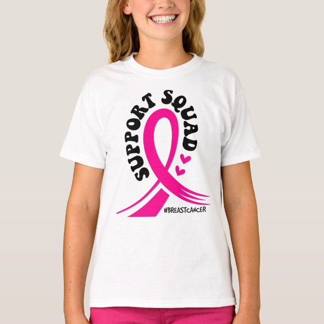 Sjukvårdsgåvor för bröstcancer t shirt (Framsida)