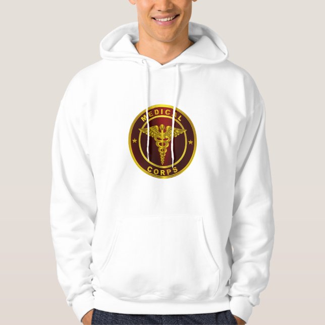 Sjukvårdskår Hoodie (Framsida)