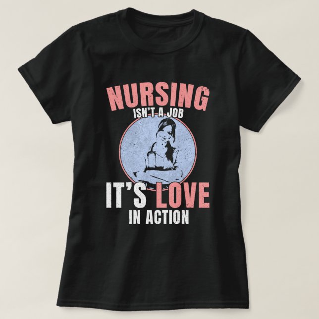 Sjukvårdskassans inspiration för hälso- och sjukvå t shirt (Design framsida)