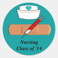 Sjukvårdsklass Student 2014 Stickers
