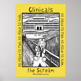 Sjukvårdskliniker - Skräm Poster