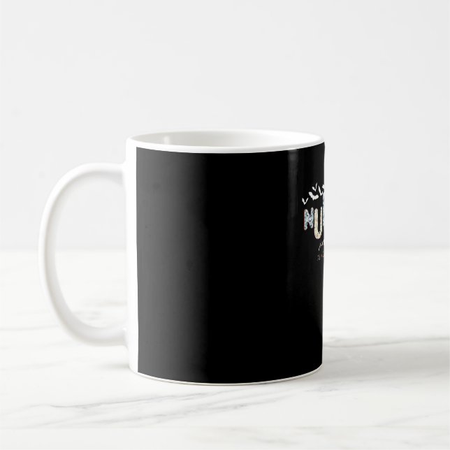 Sjukvårdsläge hela dagen varje dag Halloween-desig Kaffemugg (Vänster)