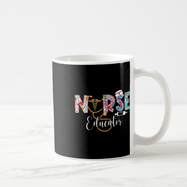 Sjukvårdsläkaren Sjukskolelärare Stethosco Kaffemugg (Höger)