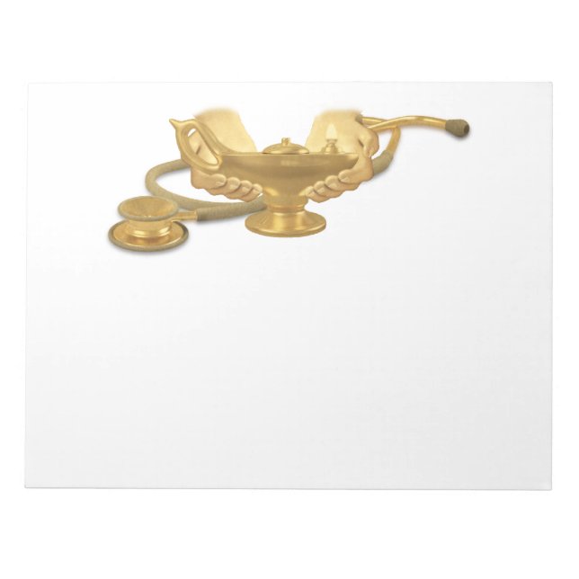 Sjukvårdslampa Anteckningsblock (Framsida)