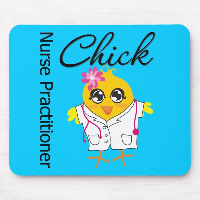 Sjukvårdspersonal Chick sjuksköterska Musmatta (Framsidan)