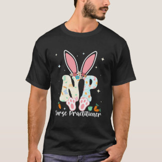 Sjukvårdspersonal - Glad påsk Ord Egg Bunn T Shirt