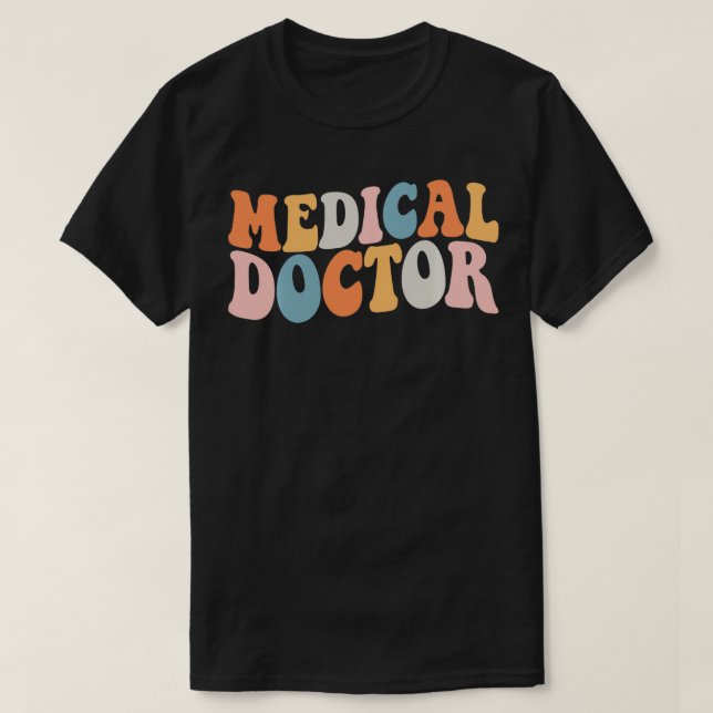 Sjukvårdspersonal i Doktor Life MD Sjukvårdsperson T Shirt (Design framsida)