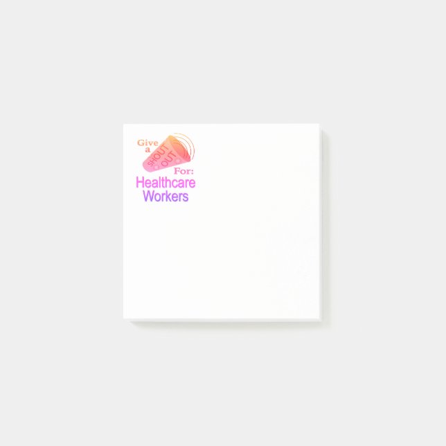Sjukvårdspersonal Post-it Block (Framsida)
