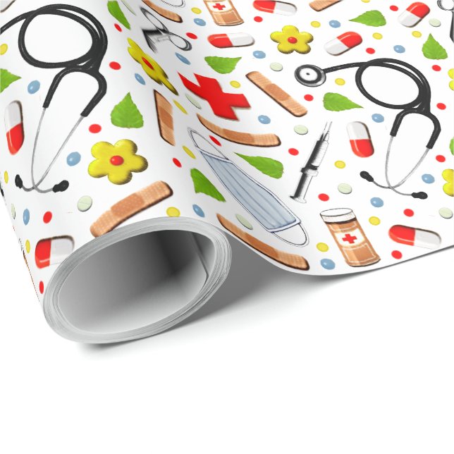 Sjukvårdspresentpapper Presentpapper (Rullad Hörn)