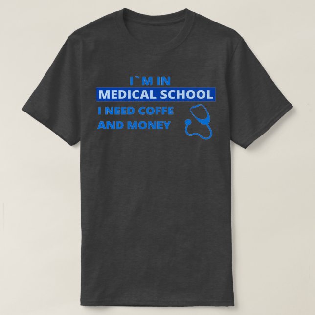 Sjukvårdsproblem i student 1 t shirt (Design framsida)