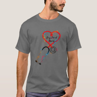 Sjukvårdsregistrerad sjuksköterska Älskare T Shirt