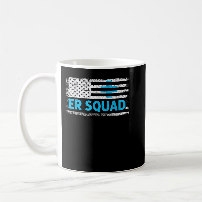 Sjukvårdssjukhus Doktor Akut Room ER Nurse Pa Kaffemugg (Vänster)