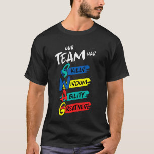 Sjukvårdssjuksköterska Doktor Läkare vårt team T Shirt