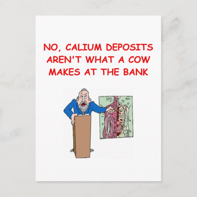 sjukvårdsskämt vykort (Framsida)