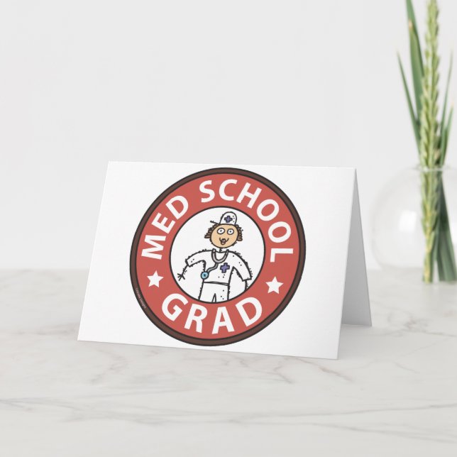 Sjukvårdsskola Studenten (honung) Kort (Framsida)