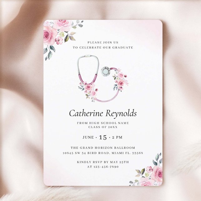 Sjukvårdsskolan Studenten Inbjudningar (Skapare uppladdad)