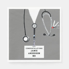 Sjukvårdsskolan Studenten Napkins Pappersservett